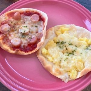 パリッとひとくち！餃子の皮でアレンジチーズピザ